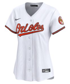 Women's Baltimore Orioles Nike White 2024 Jackie Robinson Day Home Limited Jersey