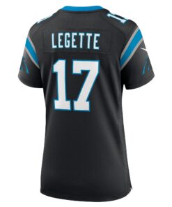 Women's Carolina Panthers Xavier Legette Nike Black Game Jersey