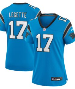 Women's Carolina Panthers Xavier Legette Nike Blue Alternate Game Jersey