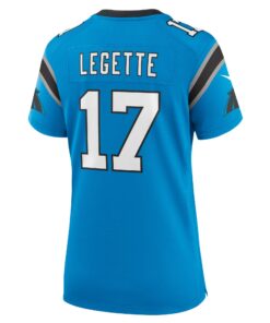 Women's Carolina Panthers Xavier Legette Nike Blue Alternate Game Jersey
