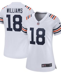 Women's Chicago Bears Caleb Williams Nike White 2nd Alternate Game Player Jersey
