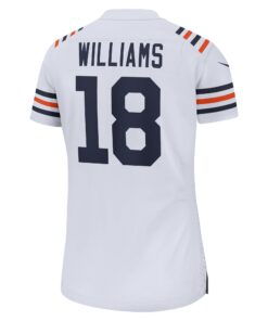 Women's Chicago Bears Caleb Williams Nike White 2nd Alternate Game Player Jersey