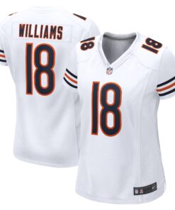 Women's Chicago Bears Caleb Williams Nike White Game Player Jersey