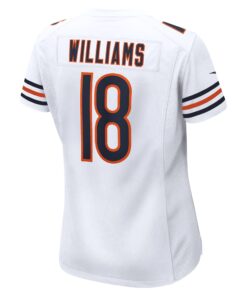 Women's Chicago Bears Caleb Williams Nike White Game Player Jersey