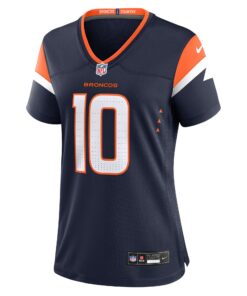 Women's Denver Broncos Bo Nix Nike Navy Alternate Game Jersey