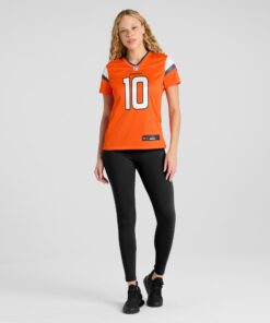 Women's Denver Broncos Bo Nix Nike Orange Game Jersey