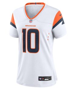 Women's Denver Broncos Bo Nix Nike White Game Jersey