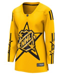 Women's Fanatics Yellow 2024 NHL All-Star Game Breakaway Jersey