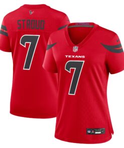 Women's Houston Texans C.J. Stroud Nike Red Alternate Game Jersey