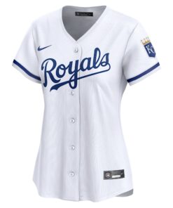 Women's Kansas City Royals Nike White 2024 Jackie Robinson Day Home Limited Jersey