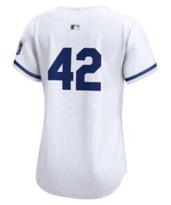 Women's Kansas City Royals Nike White 2024 Jackie Robinson Day Home Limited Jersey