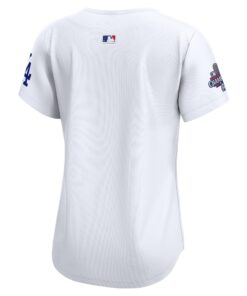 Women's Los Angeles Dodgers Nike White 2024 World Series Champions Home Limited Jersey