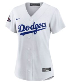 Women's Los Angeles Dodgers Tommy Edman Nike White 2024 World Series Champions Home Replica Player Jersey