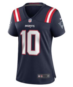 Women's New England Patriots Drake Maye Nike Navy Player Game Jersey
