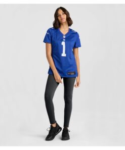 Women's New York Giants Malik Nabers Nike Royal Game Jersey