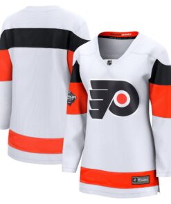 Women's Philadelphia Flyers Fanatics White 2024 NHL Stadium Series Breakaway Jersey