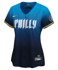 Women's Philadelphia Phillies Nike Blue 2024 City Connect Limited Jersey