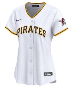 Women's Pittsburgh Pirates Nike White 2024 Jackie Robinson Day Home Limited Jersey
