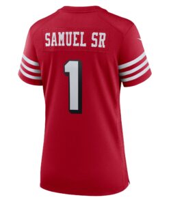 Women's San Francisco 49ers Deebo Samuel Sr Nike Scarlet Alternate Game Jersey