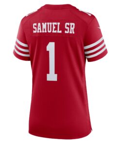 Women's San Francisco 49ers Deebo Samuel Sr Nike Scarlet Game Jersey