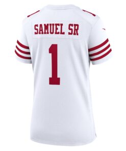 Women's San Francisco 49ers Deebo Samuel Sr Nike White Game Jersey
