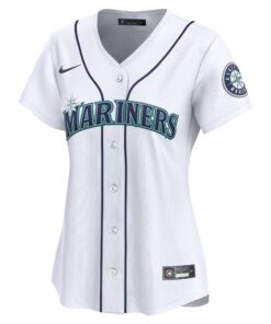 Women's Seattle Mariners Nike White 2024 Jackie Robinson Day Home Limited Jersey