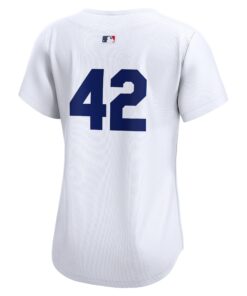 Women's St. Louis Cardinals Nike White 2024 Jackie Robinson Day Home Limited Jersey