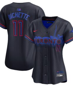 Women's Toronto Blue Jays Bo Bichette Nike Navy 2024 City Connect Limited Player Jersey