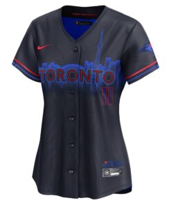 Women's Toronto Blue Jays Bo Bichette Nike Navy 2024 City Connect Limited Player Jersey