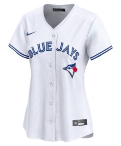 Women's Toronto Blue Jays Nike White 2024 Jackie Robinson Day Home Limited Jersey