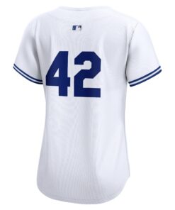 Women's Toronto Blue Jays Nike White 2024 Jackie Robinson Day Home Limited Jersey