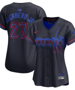 Women's Toronto Blue Jays Vladimir Guerrero Jr. Nike Navy 2024 City Connect Limited Player Jersey