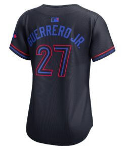 Women's Toronto Blue Jays Vladimir Guerrero Jr. Nike Navy 2024 City Connect Limited Player Jersey