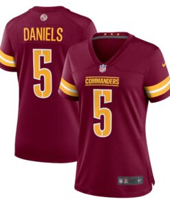 Women's Washington Commanders Jayden Daniels Nike Burgundy Player Game Jersey