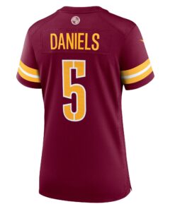 Women's Washington Commanders Jayden Daniels Nike Burgundy Player Game Jersey