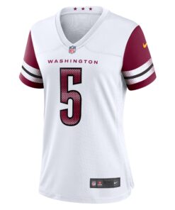 Women's Washington Commanders Jayden Daniels Nike White Game Jersey