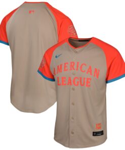 Youth American League Nike Cream 2024 MLB All-Star Game Limited Jersey