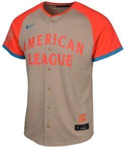 Youth American League Nike Cream 2024 MLB All-Star Game Limited Jersey
