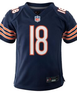 Youth Chicago Bears Caleb Williams Nike Navy Player Game Jersey
