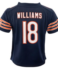 Youth Chicago Bears Caleb Williams Nike Navy Player Game Jersey