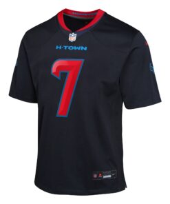 Youth Houston Texans C.J. Stroud Nike Navy 2nd Alternate Game Jersey