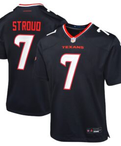 Youth Houston Texans C.J. Stroud Nike Navy Game Jersey