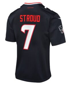 Youth Houston Texans C.J. Stroud Nike Navy Game Jersey