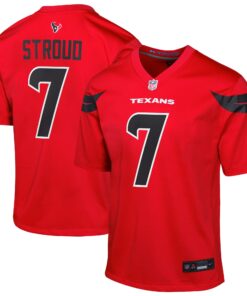 Youth Houston Texans C.J. Stroud Nike Red Alternate Game Jersey