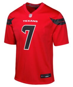 Youth Houston Texans C.J. Stroud Nike Red Alternate Game Jersey