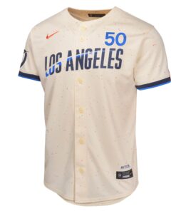 Youth Los Angeles Dodgers Mookie Betts Nike Cream 2024 City Connect Limited Player Jersey