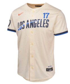 Youth Los Angeles Dodgers Shohei Ohtani Nike Cream 2024 City Connect Limited Player Jersey