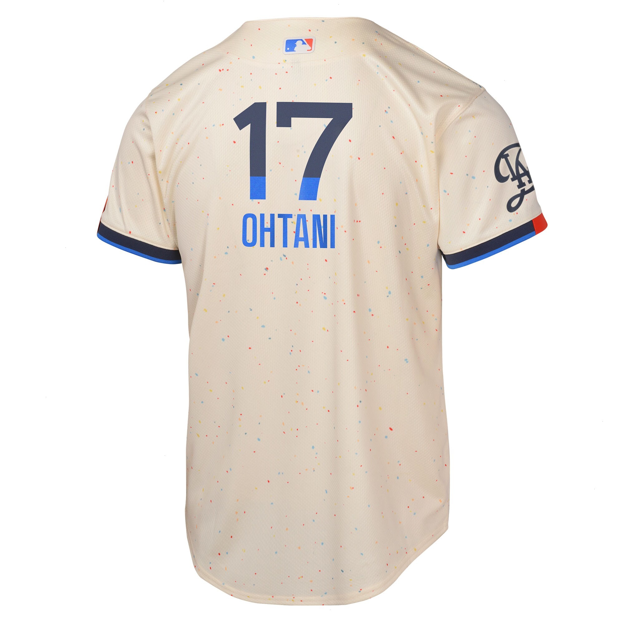 Youth Los Angeles Dodgers Shohei Ohtani Nike Cream 2024 City Connect Limited Player Jersey