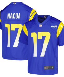 Youth Los Angeles Rams Puka Nacua Nike Royal Game Jersey