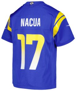 Youth Los Angeles Rams Puka Nacua Nike Royal Game Jersey